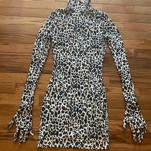 Cheetah Glove Dress 😍🐆